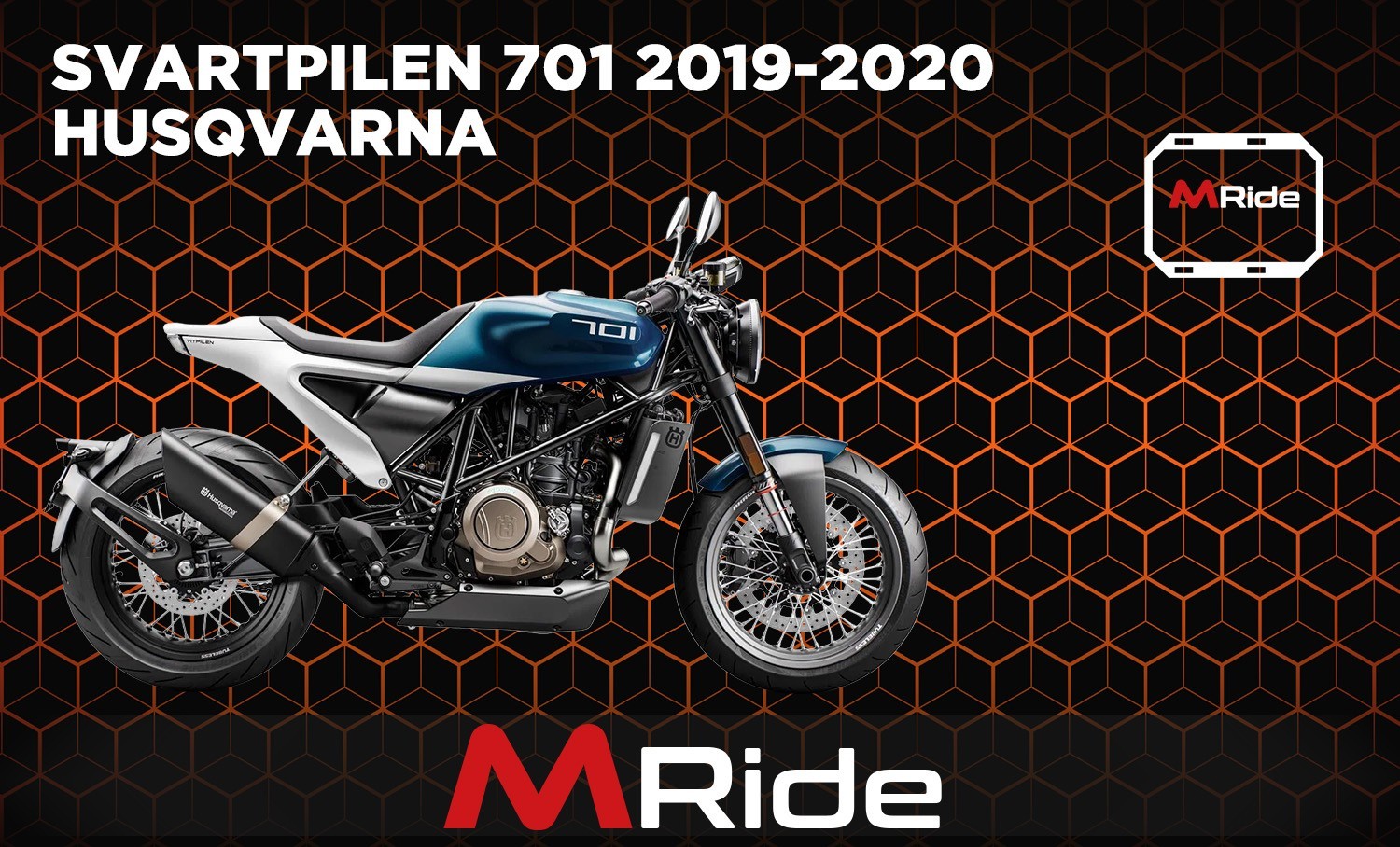 KIT MRIDE HUSQVARNA SVARTPILEN 701 2019-2020