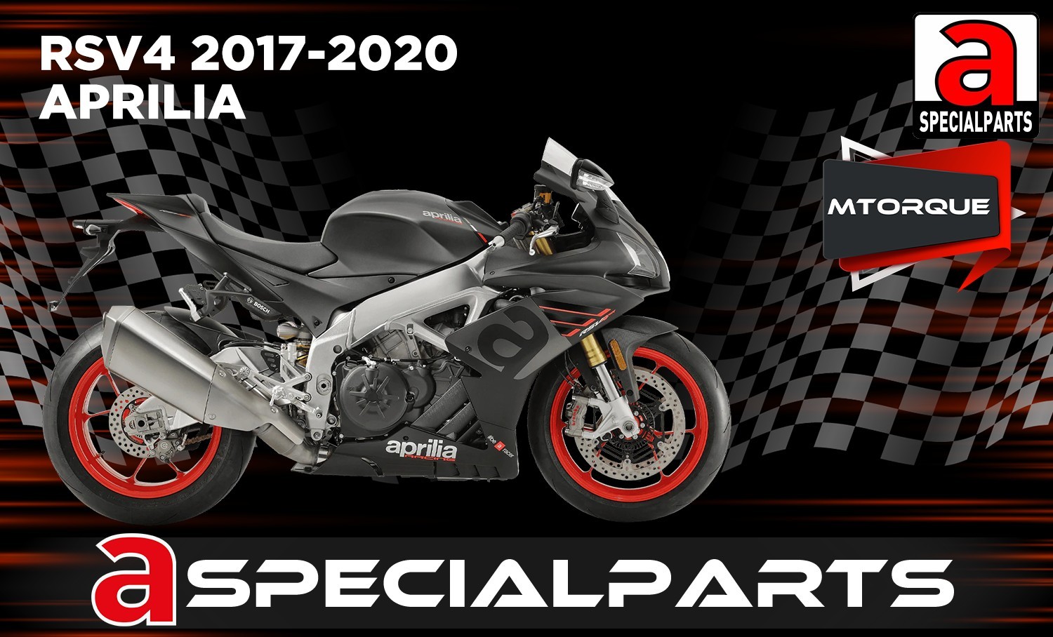 RSV4 RF 17 MTORQUE TRACK AKR FR STACKS
