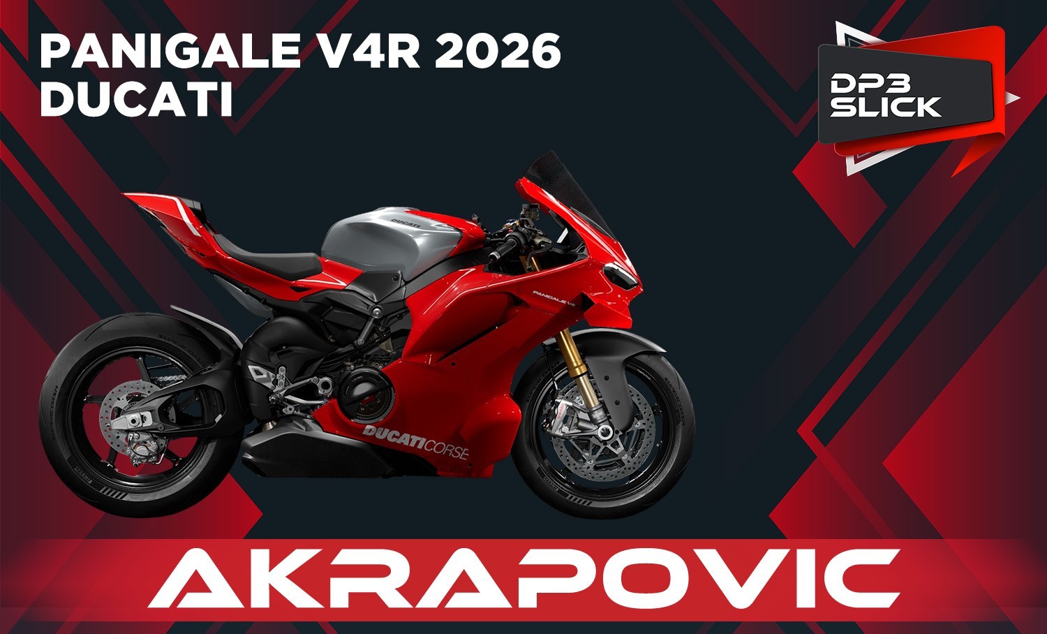 V4 R 26 DP3 SLICK AKR FR PRO