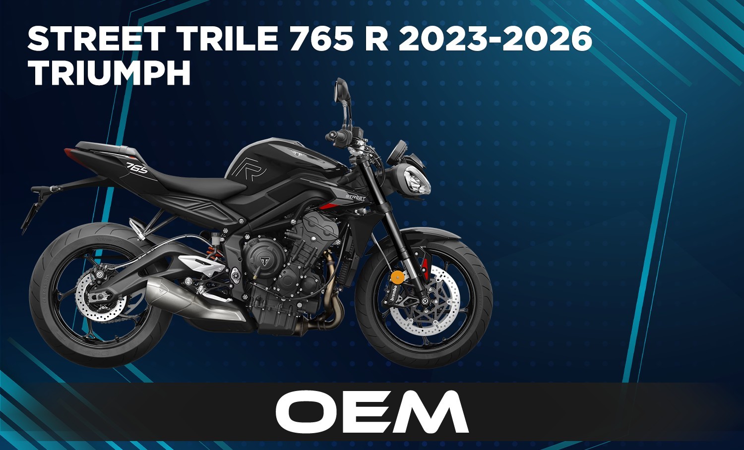 STREETTRIPLE 765 R 23 US OEM